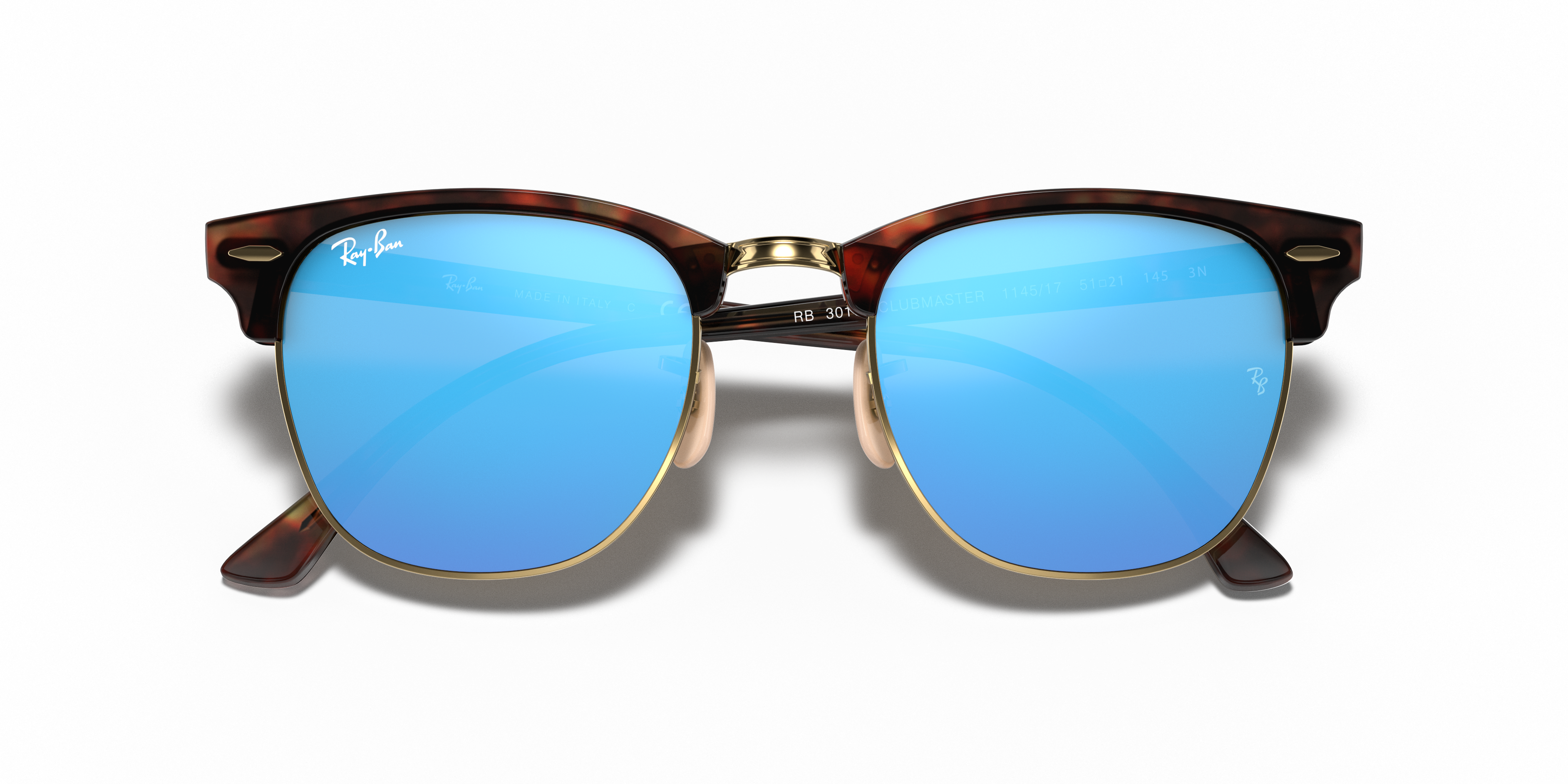 Ray-Ban RB3016 Clubmaster Flash Lenses