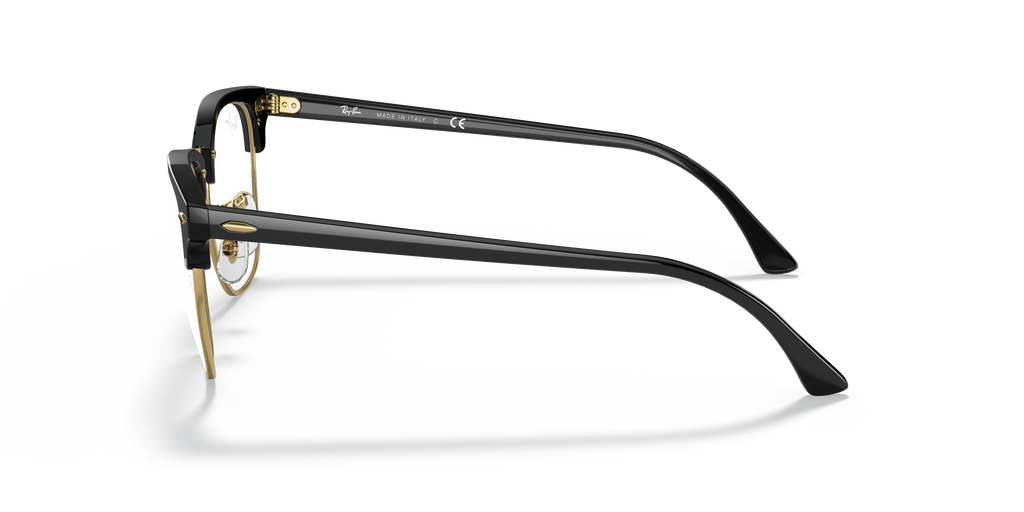 Ray-Ban RB3016 Clubmaster Blue-Violet Light Clear