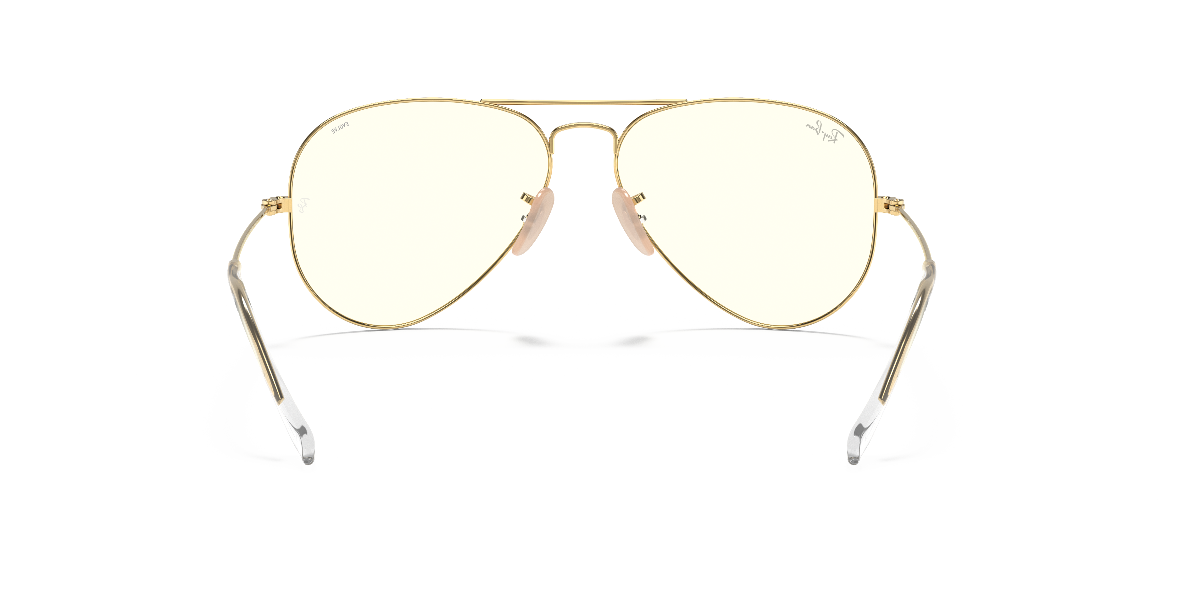 Ray-Ban RB3025 Aviator Clear Evolve