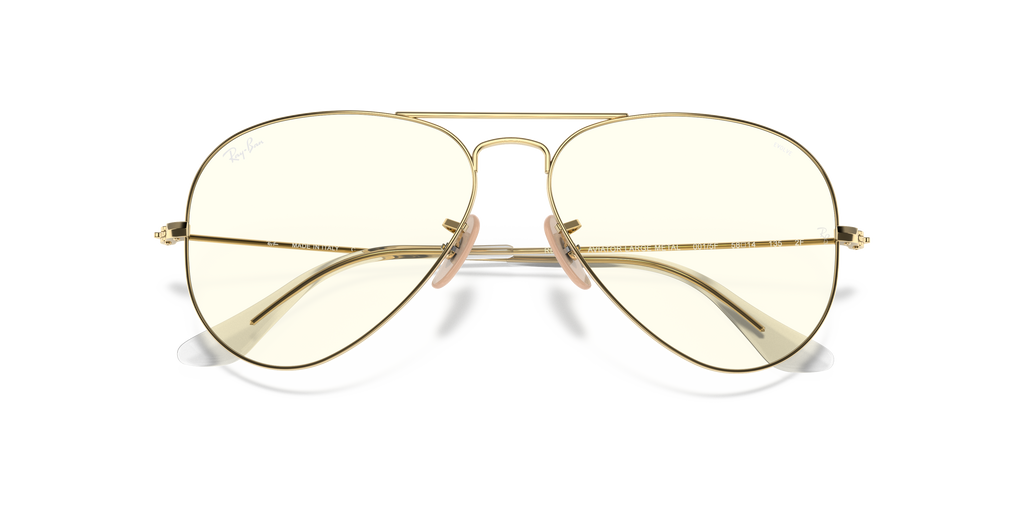 Ray-Ban RB3025 Aviator Clear Evolve
