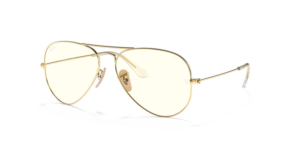 Ray-Ban RB3025 Aviator Clear Evolve