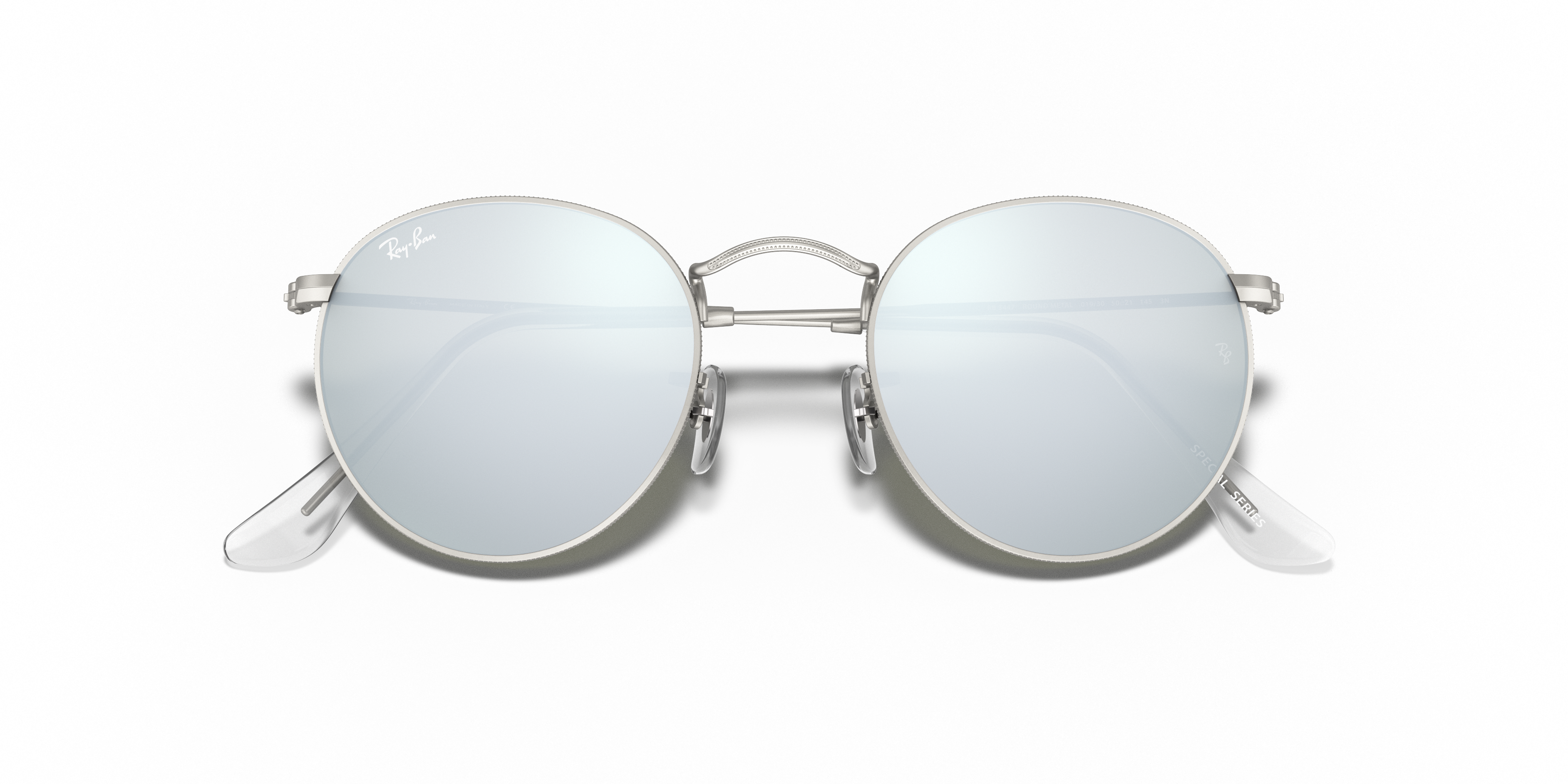 Ray-Ban RB3447 Round Flash Lenses