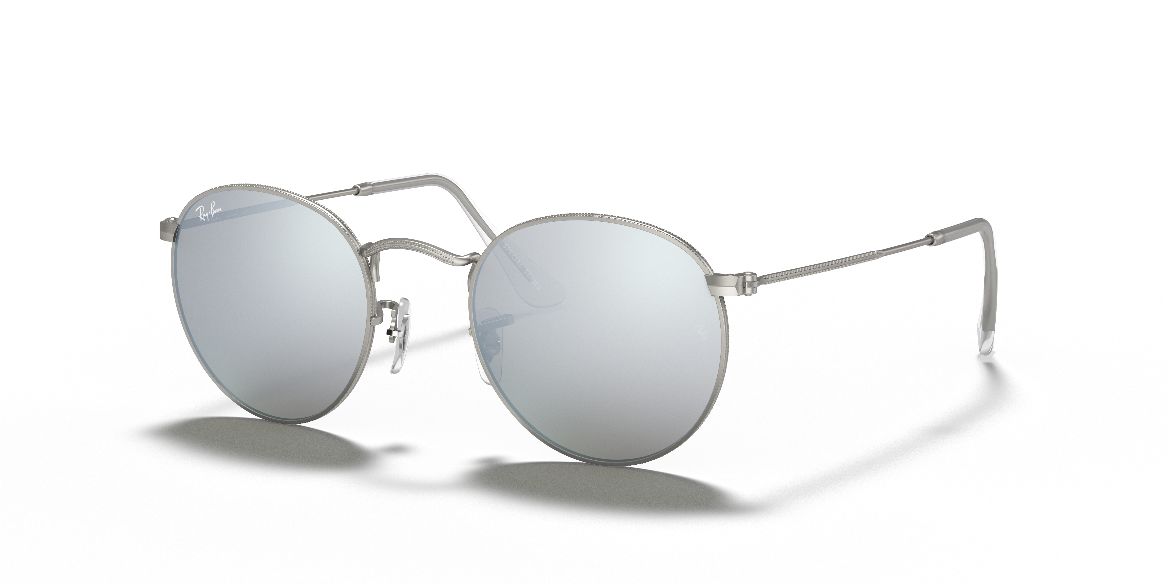 Ray-Ban RB3447 Round Flash Lenses