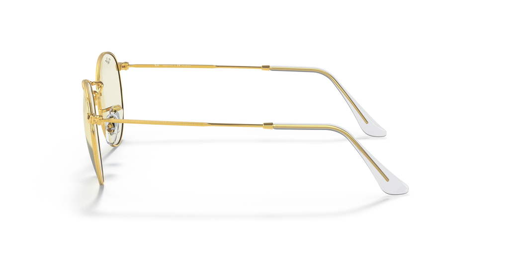 Ray-Ban RB3447 Round Blue-Violet Light Clear Evolve
