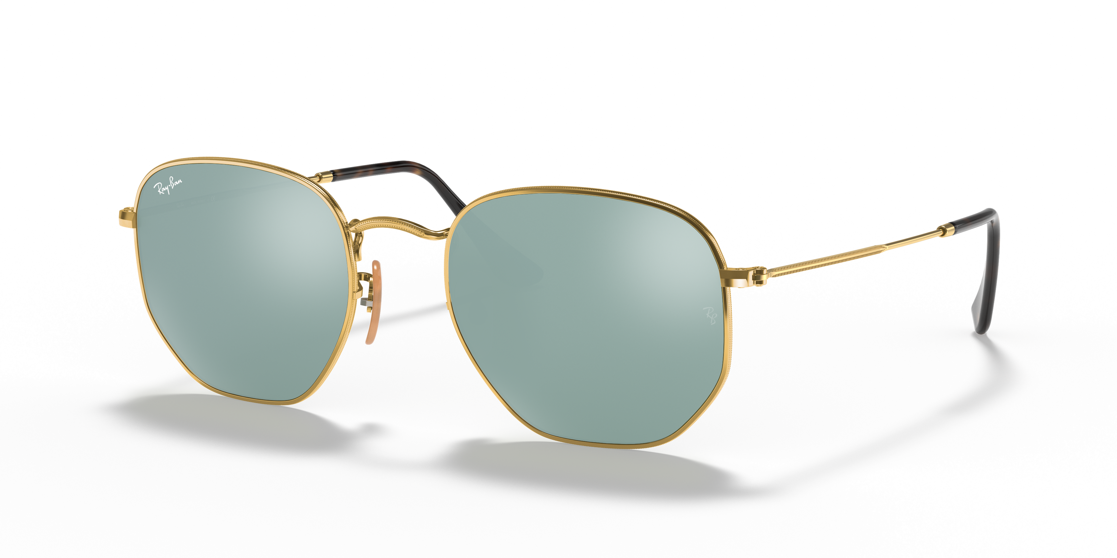 Ray-Ban RB3548N Hexagonal Flat Lenses