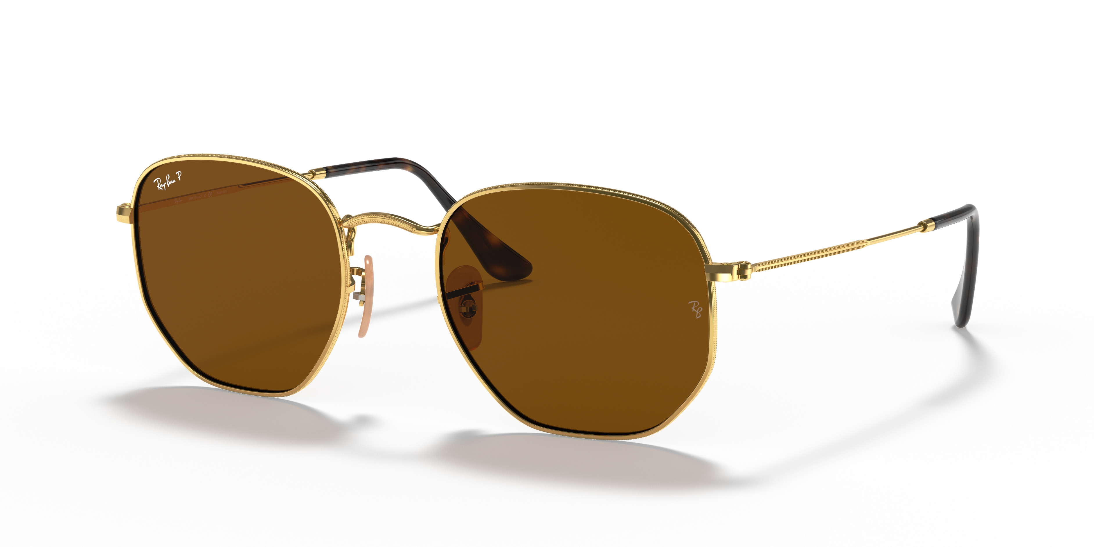 Ray-Ban RB3548N Hexagonal Flat Lenses