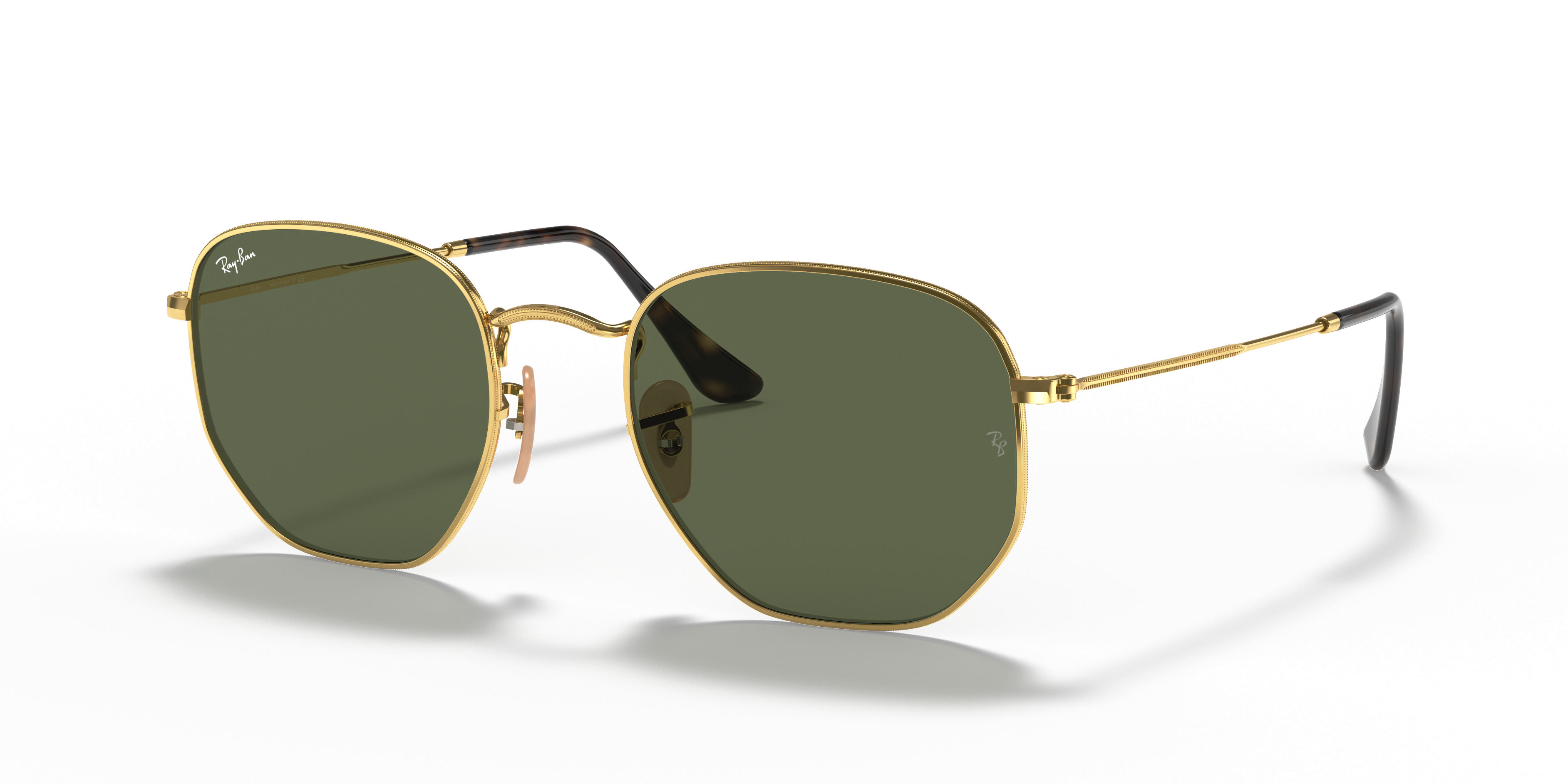 Ray-Ban RB3548N Hexagonal Flat Lenses