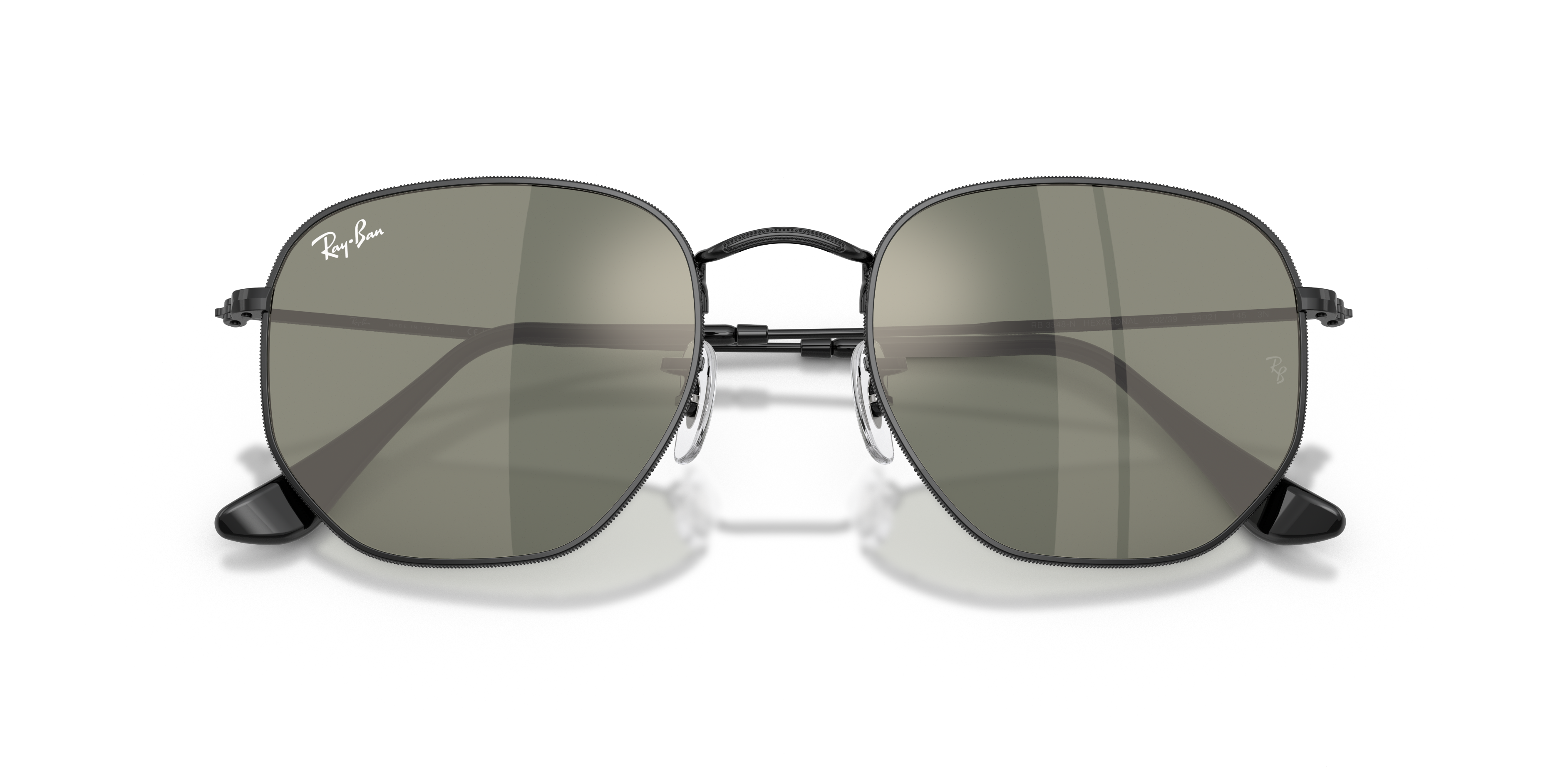 Ray-Ban RB3548N Hexagonal Flat Lenses