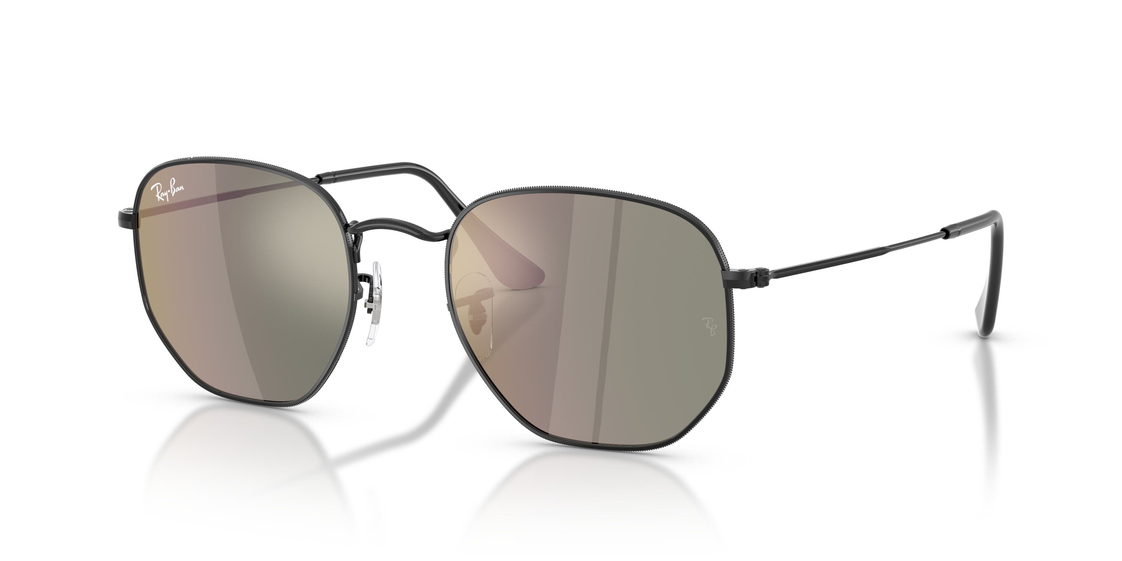 Ray-Ban RB3548N Hexagonal Flat Lenses