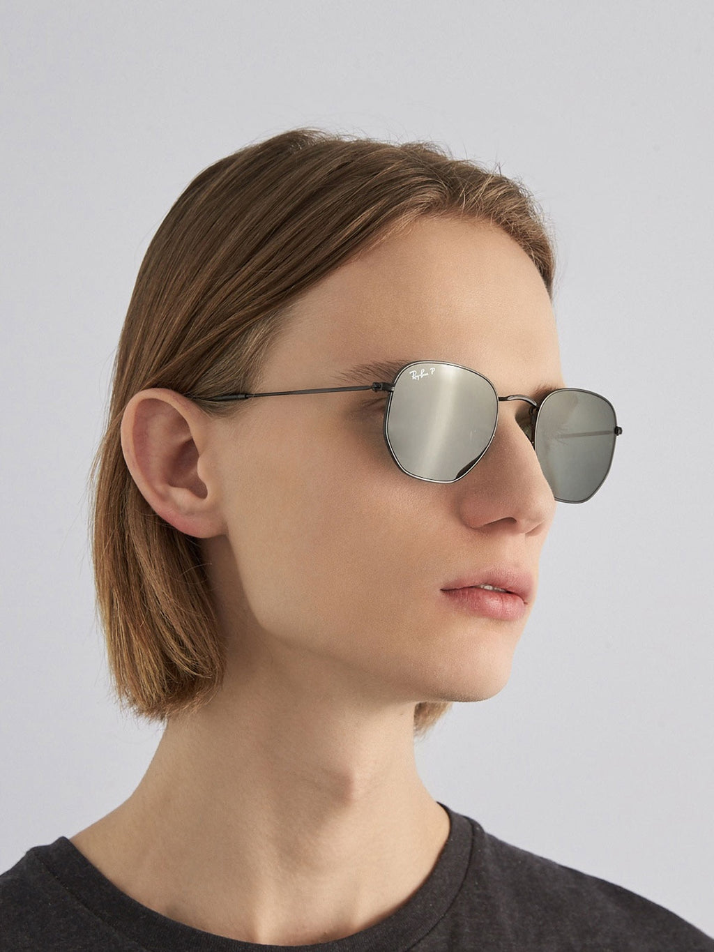Ray-Ban RB3548N Hexagonal Flat Lenses