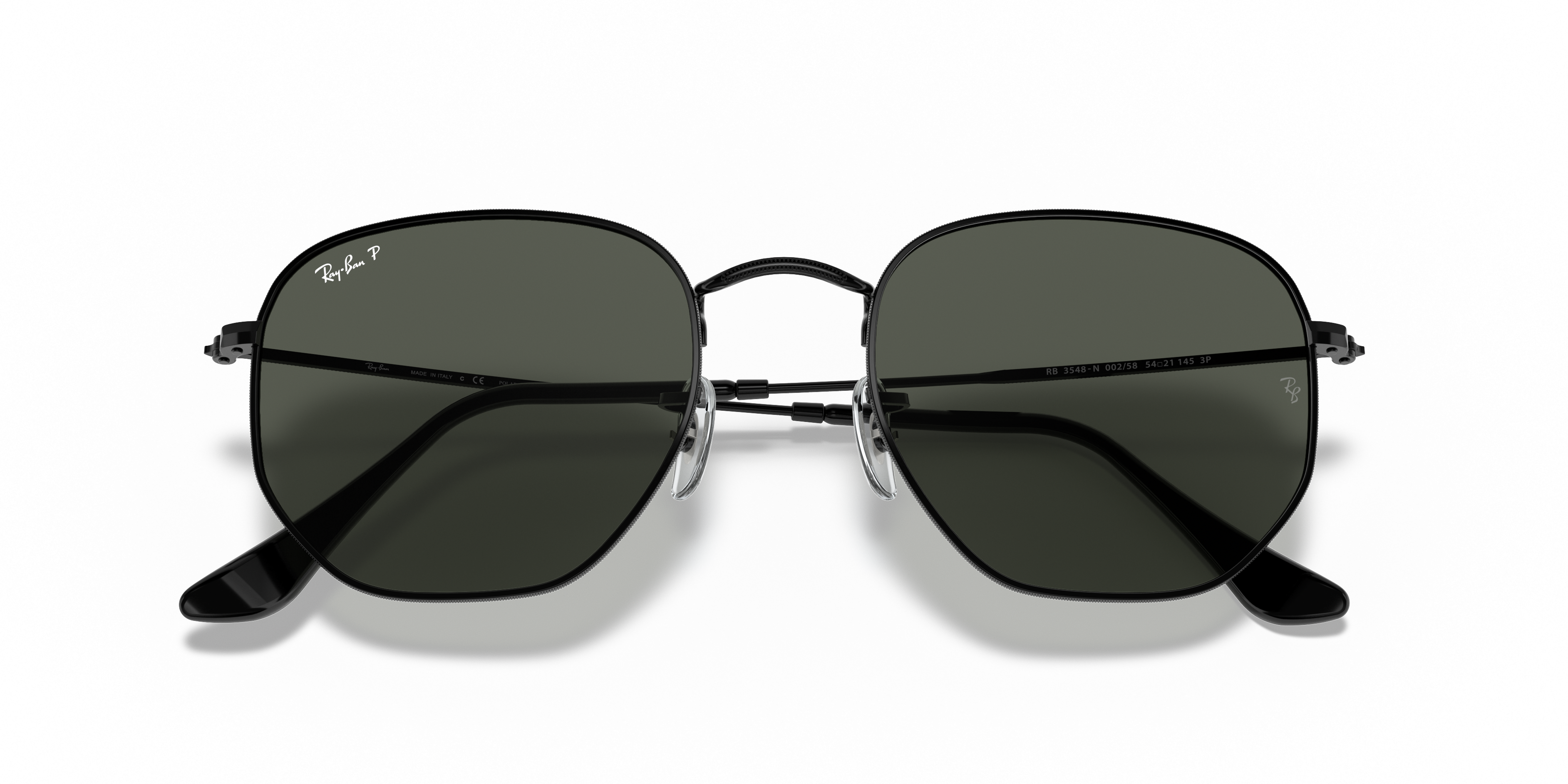 Ray-Ban RB3548N Hexagonal Flat Lenses