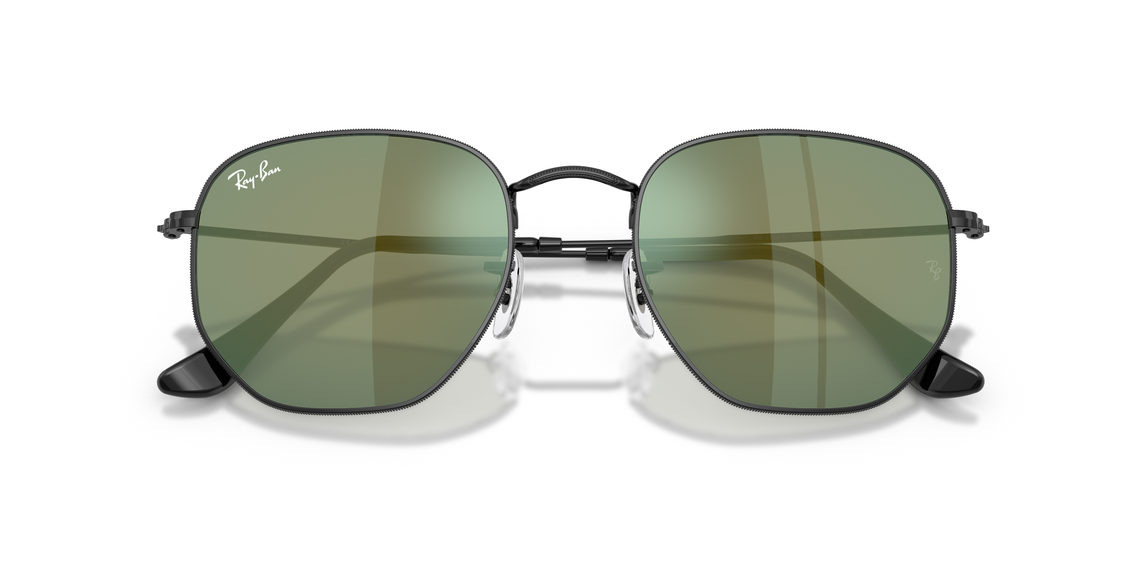 Ray-Ban RB3548N Hexagonal Flat Lenses