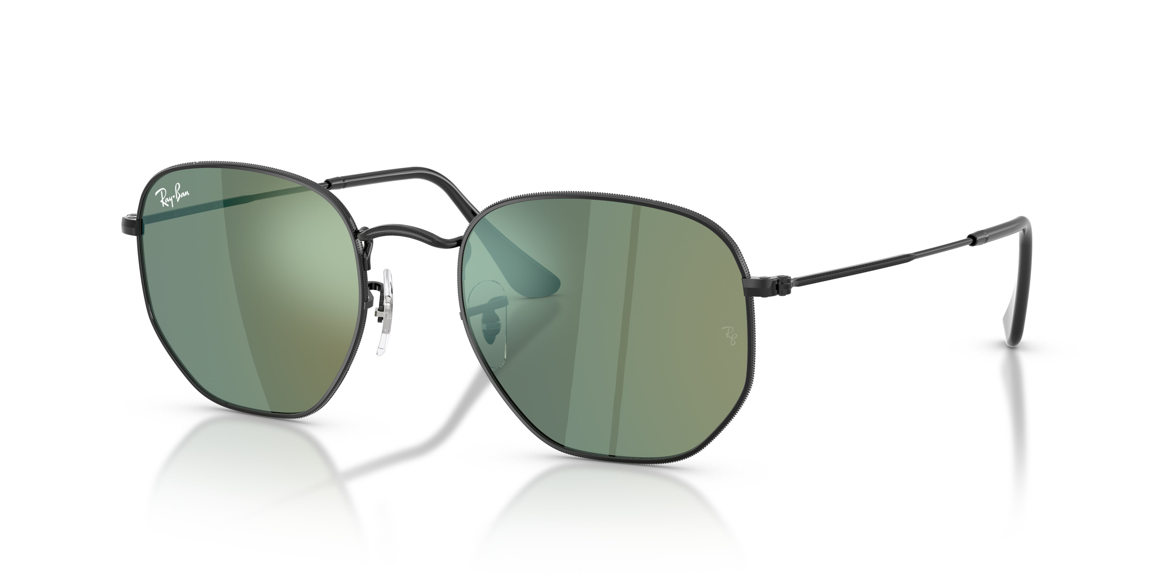 Ray-Ban RB3548N Hexagonal Flat Lenses