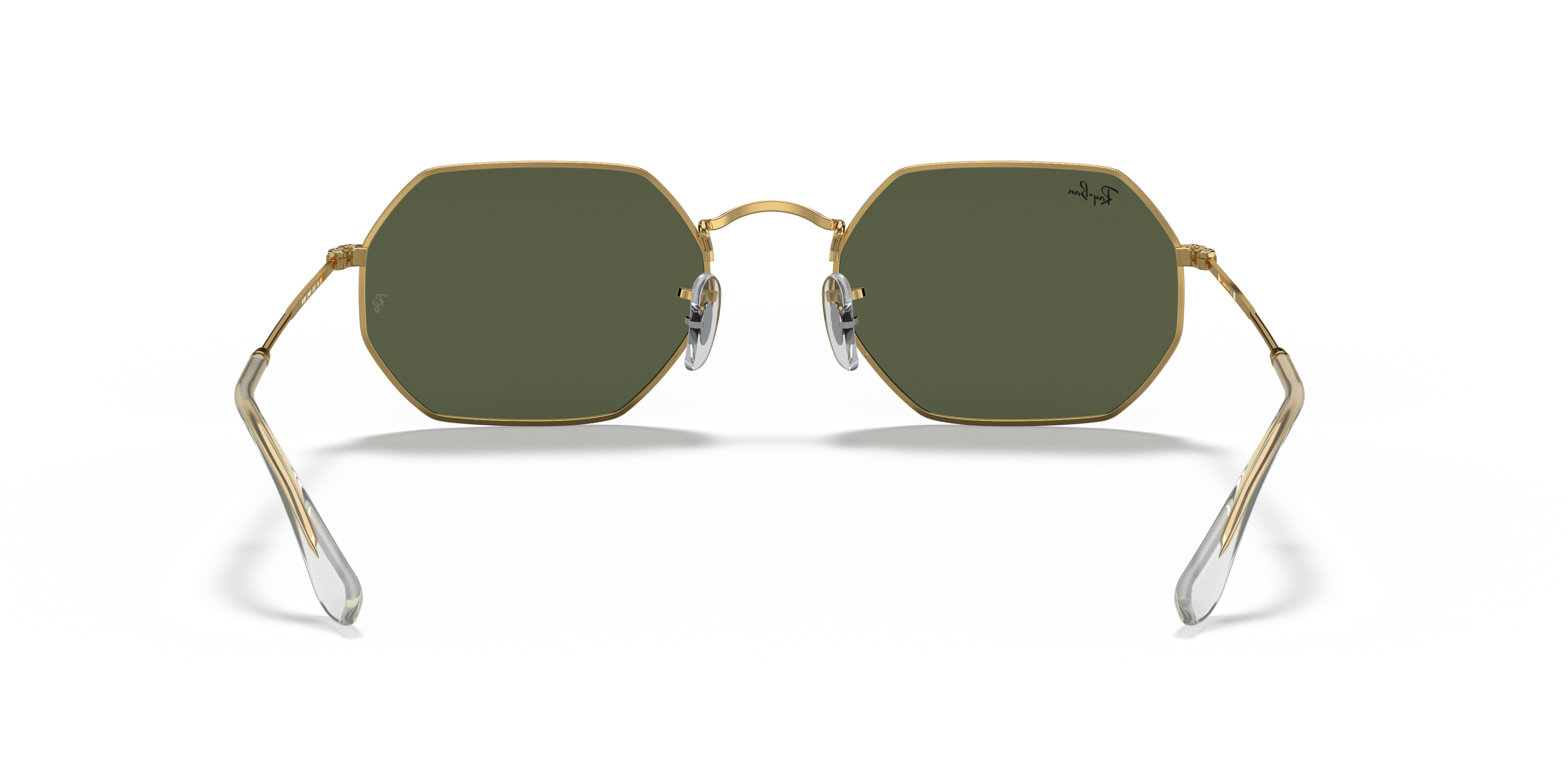 Ray-Ban RB3556 Octagonal Legend Gold
