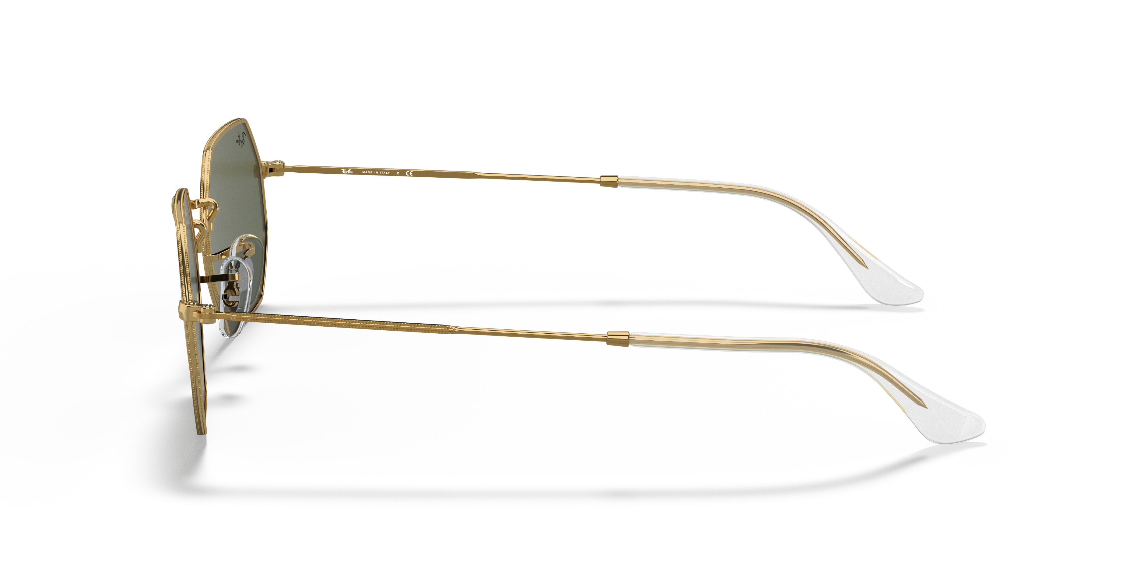 Ray-Ban RB3556 Octagonal Legend Gold