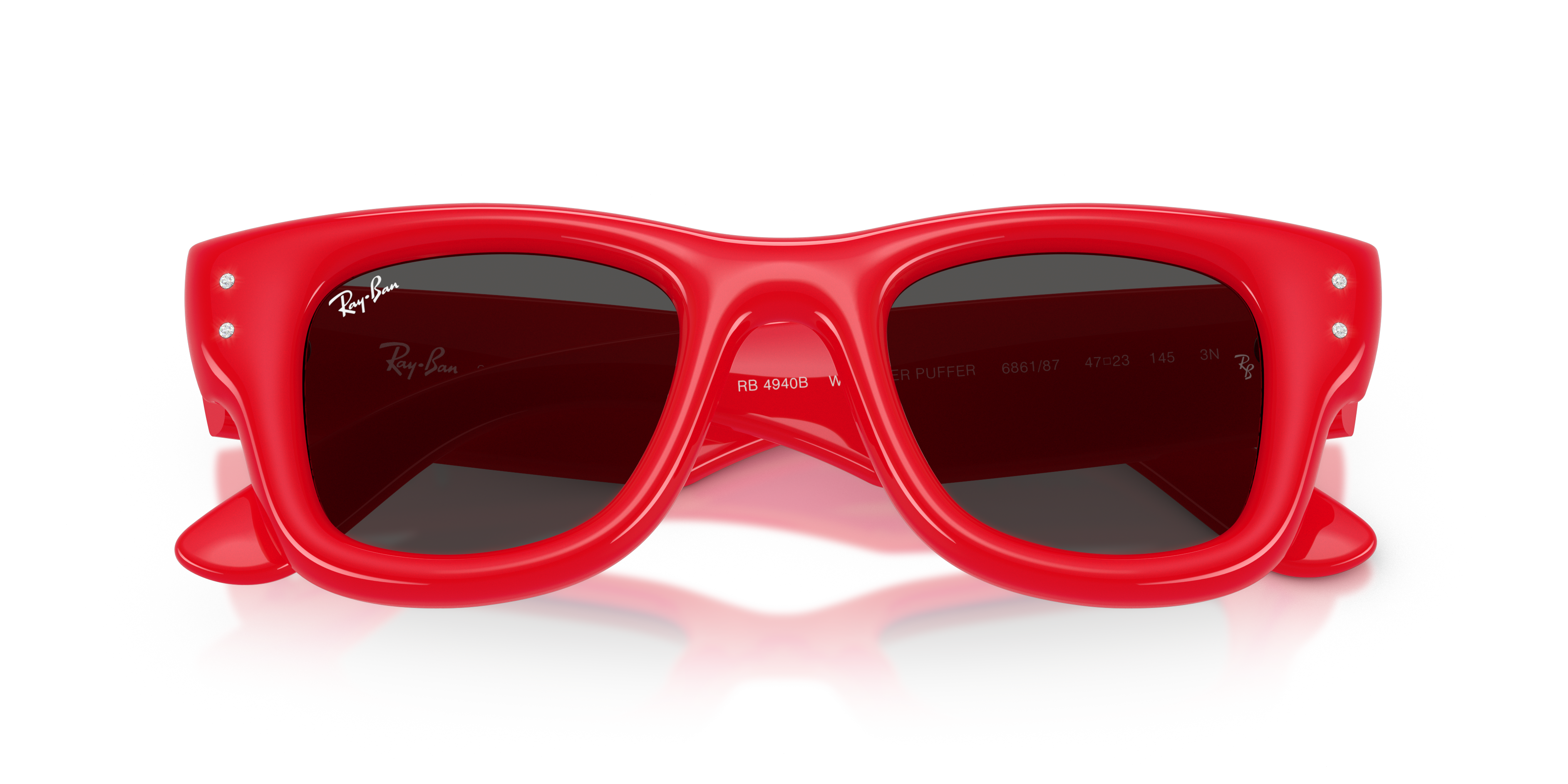 Ray-Ban RB4940B Wayfarer Puffer Crystal Edition
