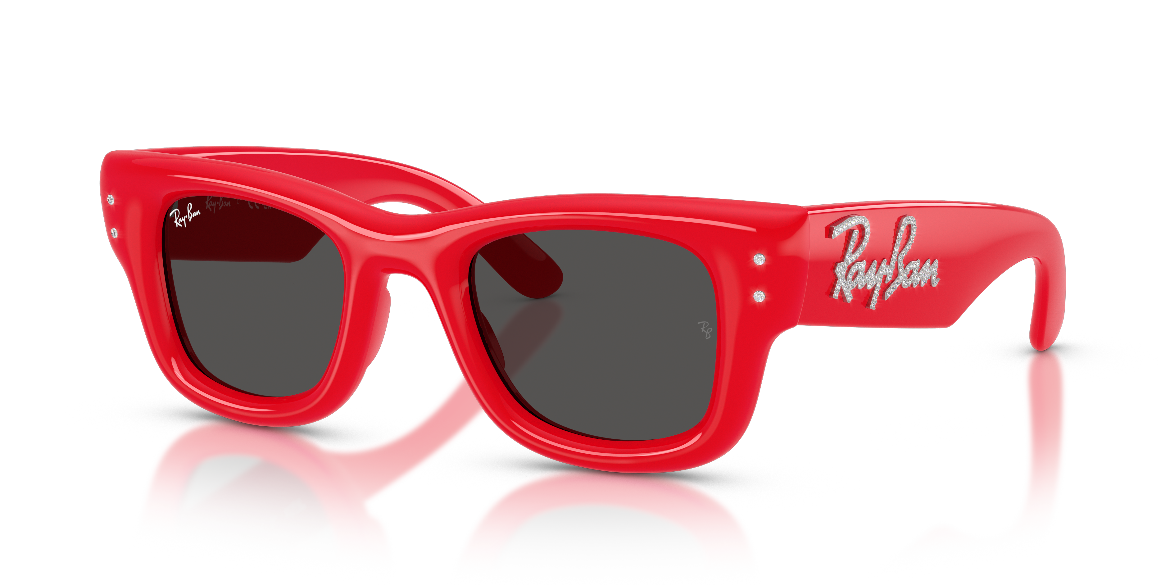 Ray-Ban RB4940B Wayfarer Puffer Crystal Edition