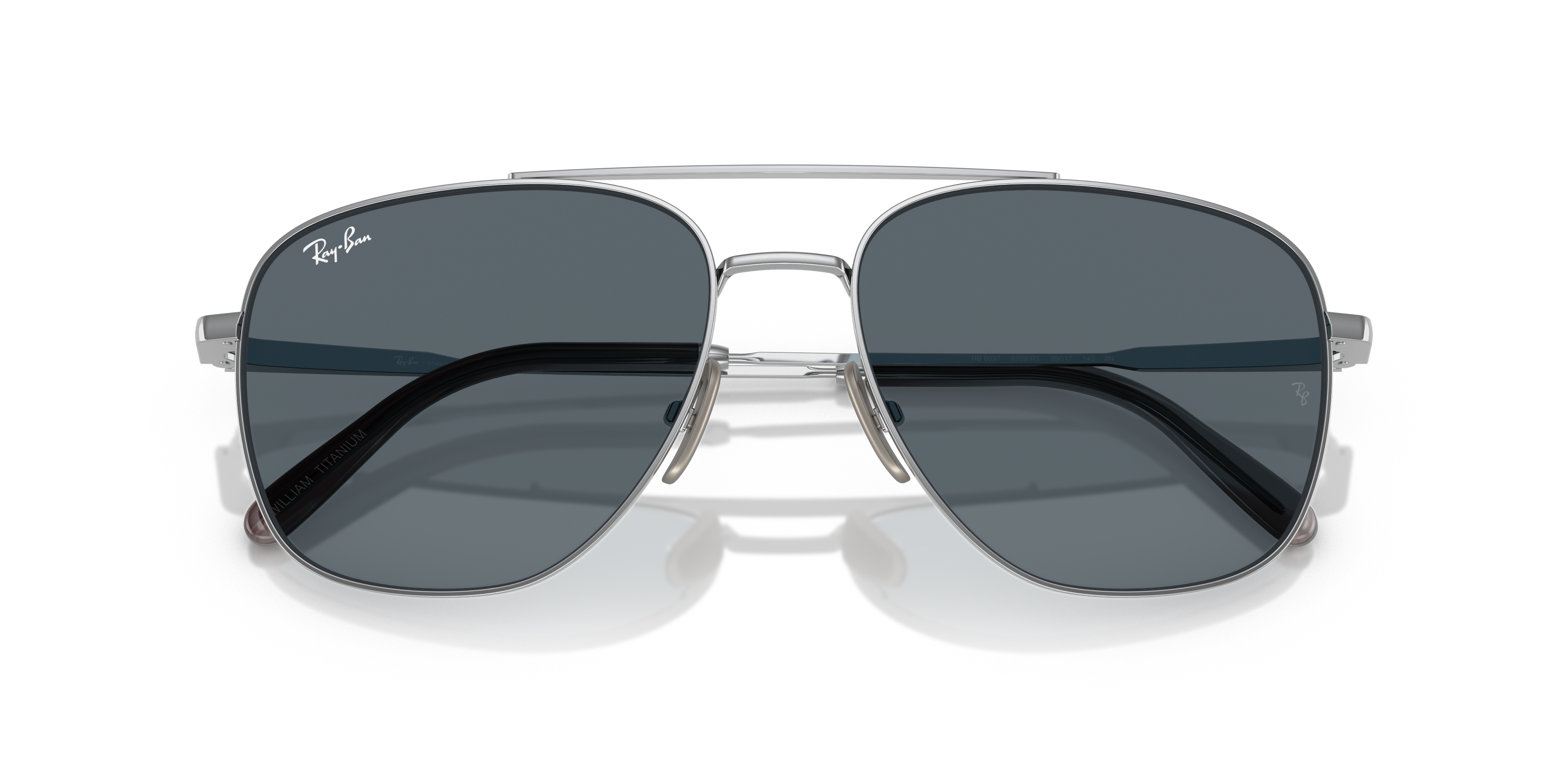 Ray-Ban RB8097 William Titanium