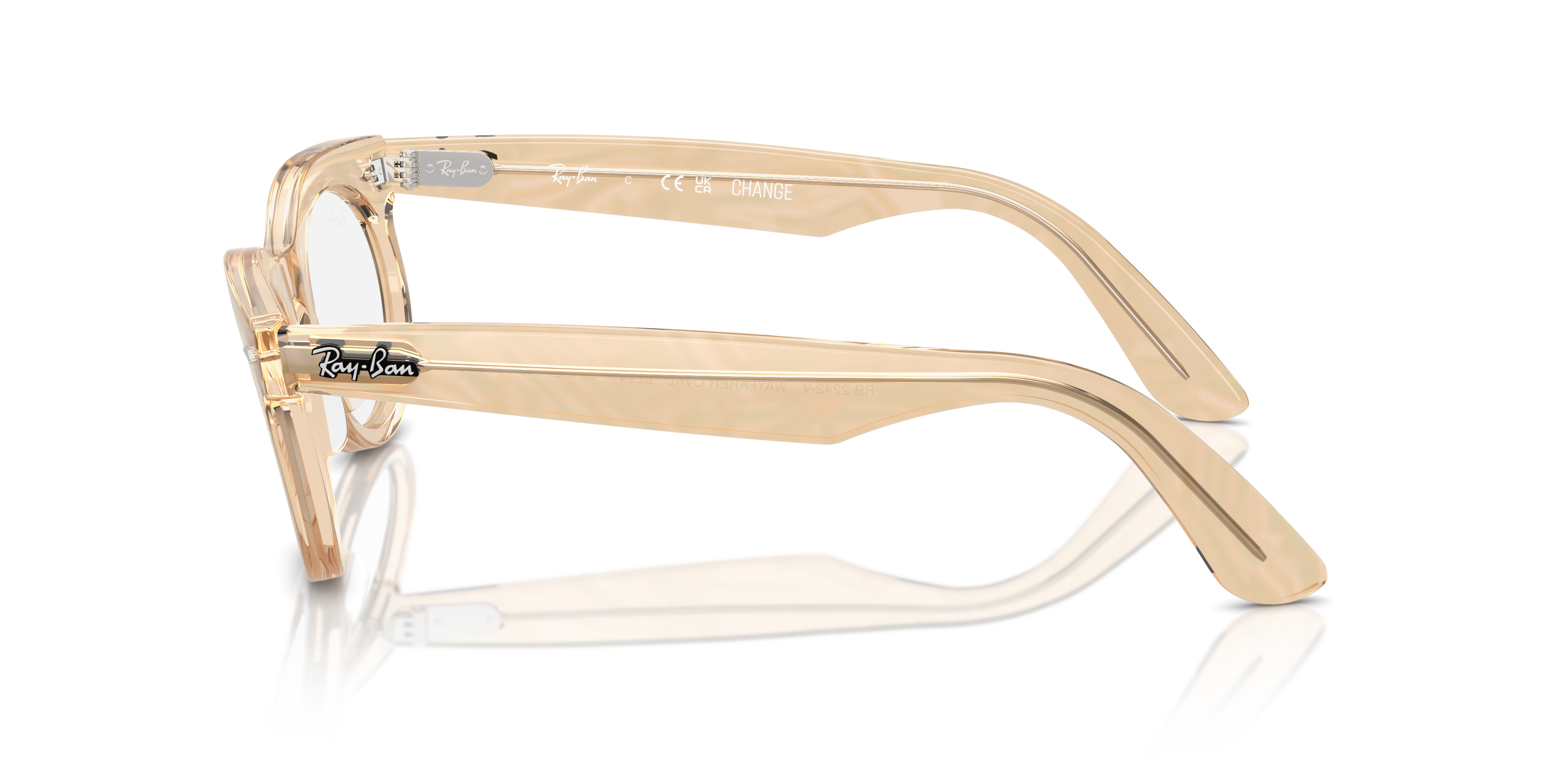 Ray-Ban RB2242V Wayfarer Oval Optics Change