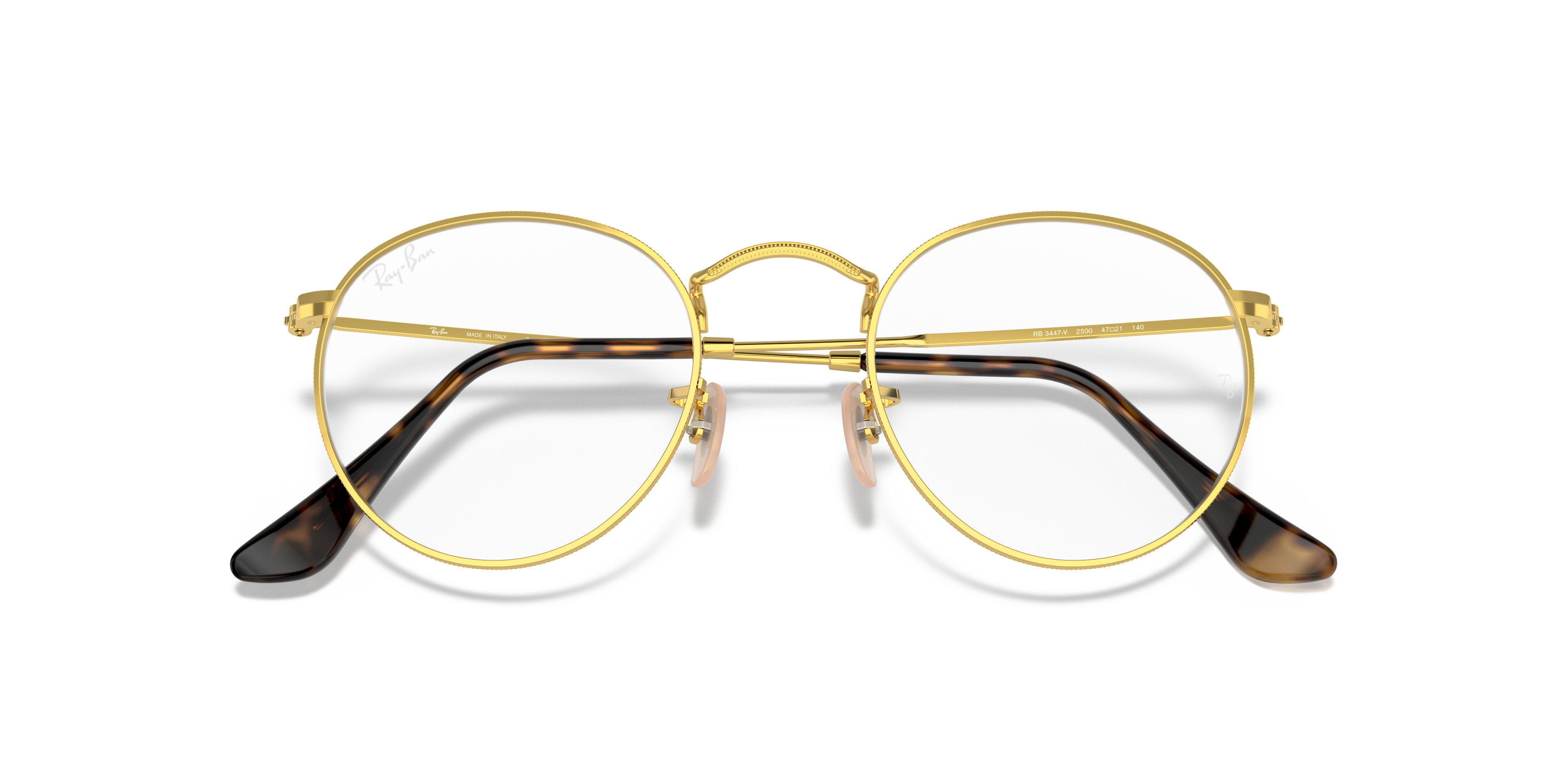 Ray-Ban RB3447V Round Metal Optics