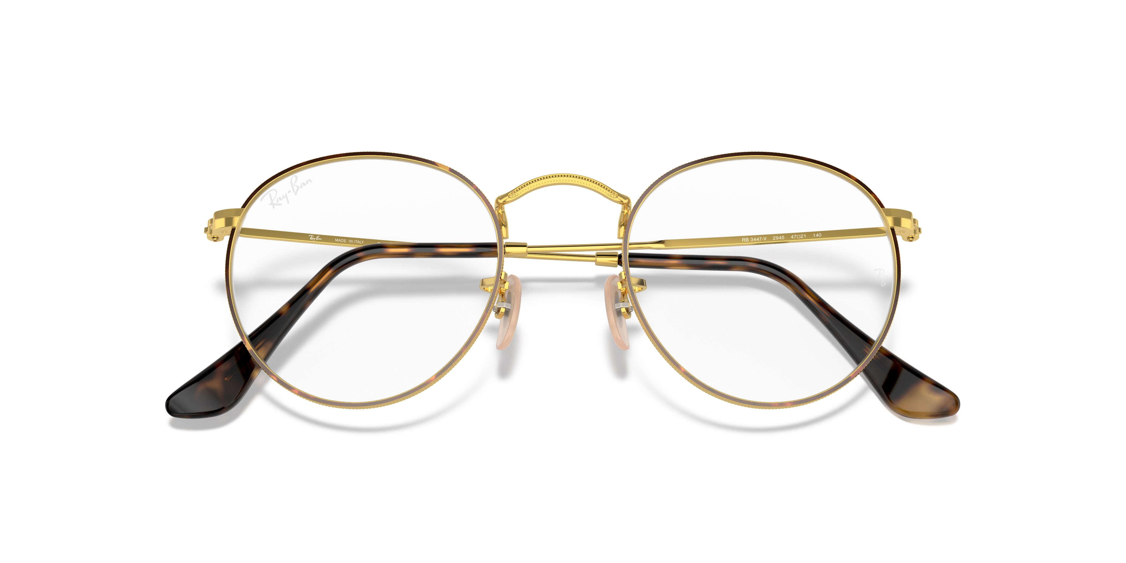 Ray-Ban RB3447V Round Metal Optics