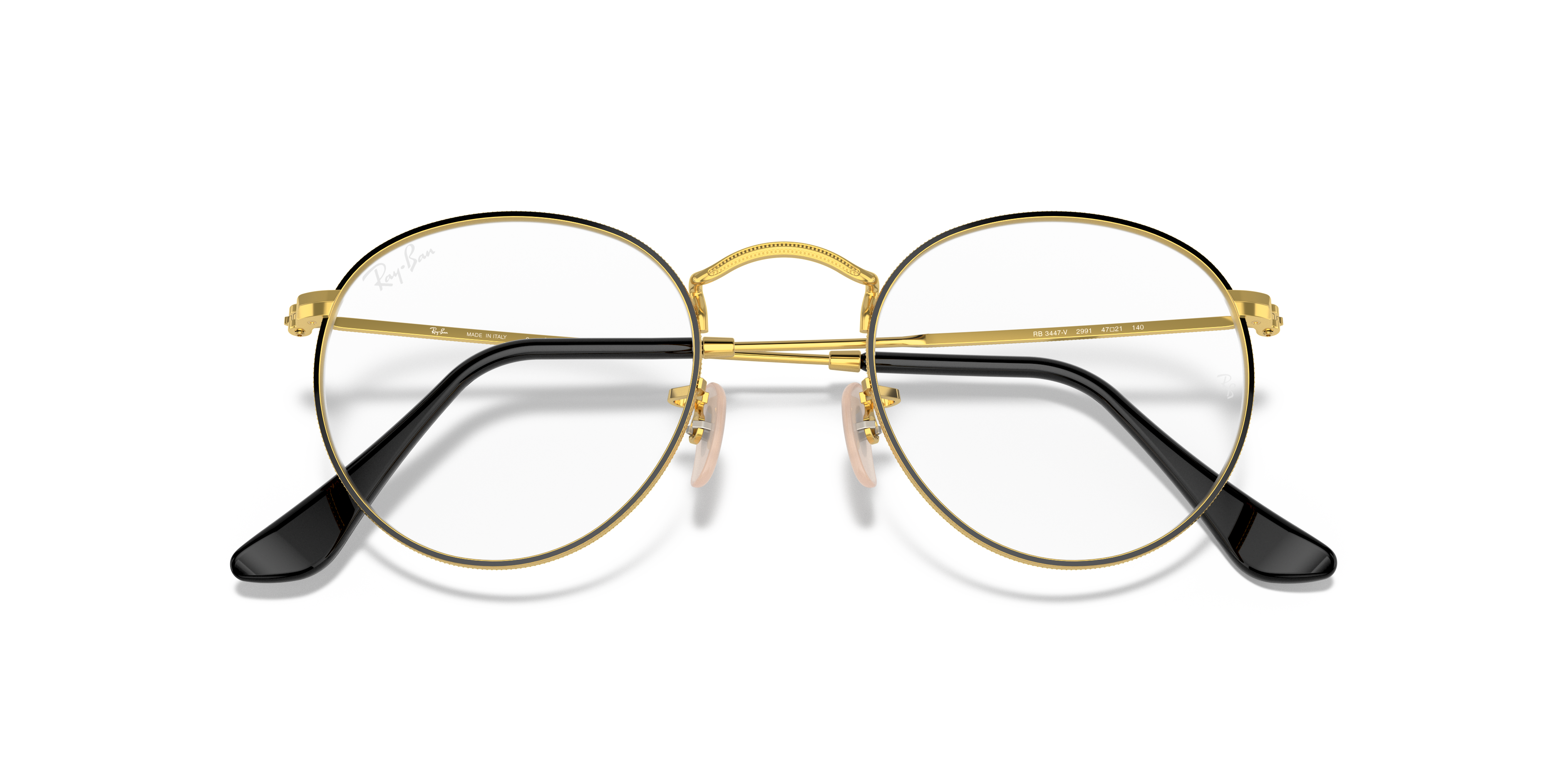 Ray-Ban RB3447V Round Metal Optics