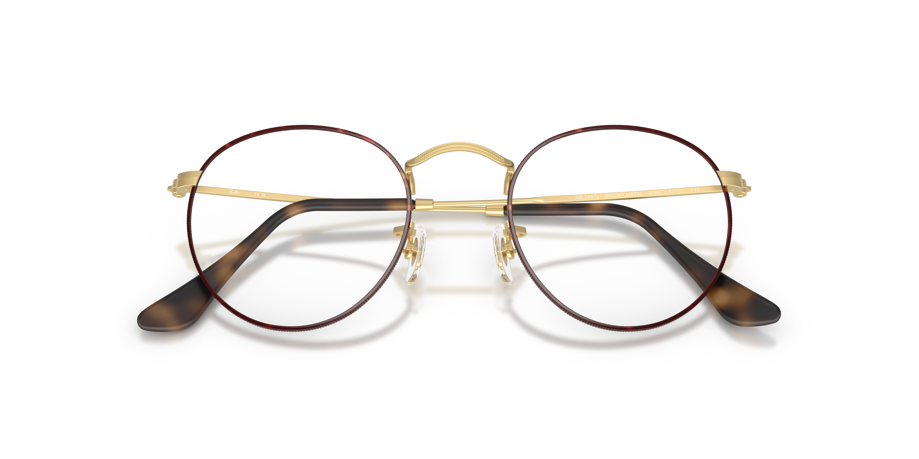 Ray-Ban RB3447V Round Metal Optics