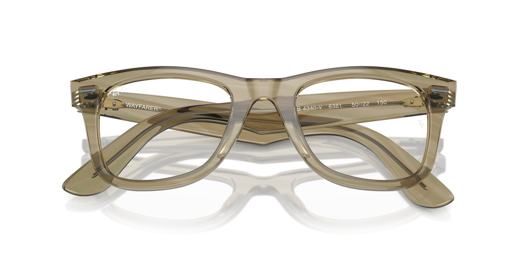 Ray-Ban RB4340V Wayfarer Ease Optics Change