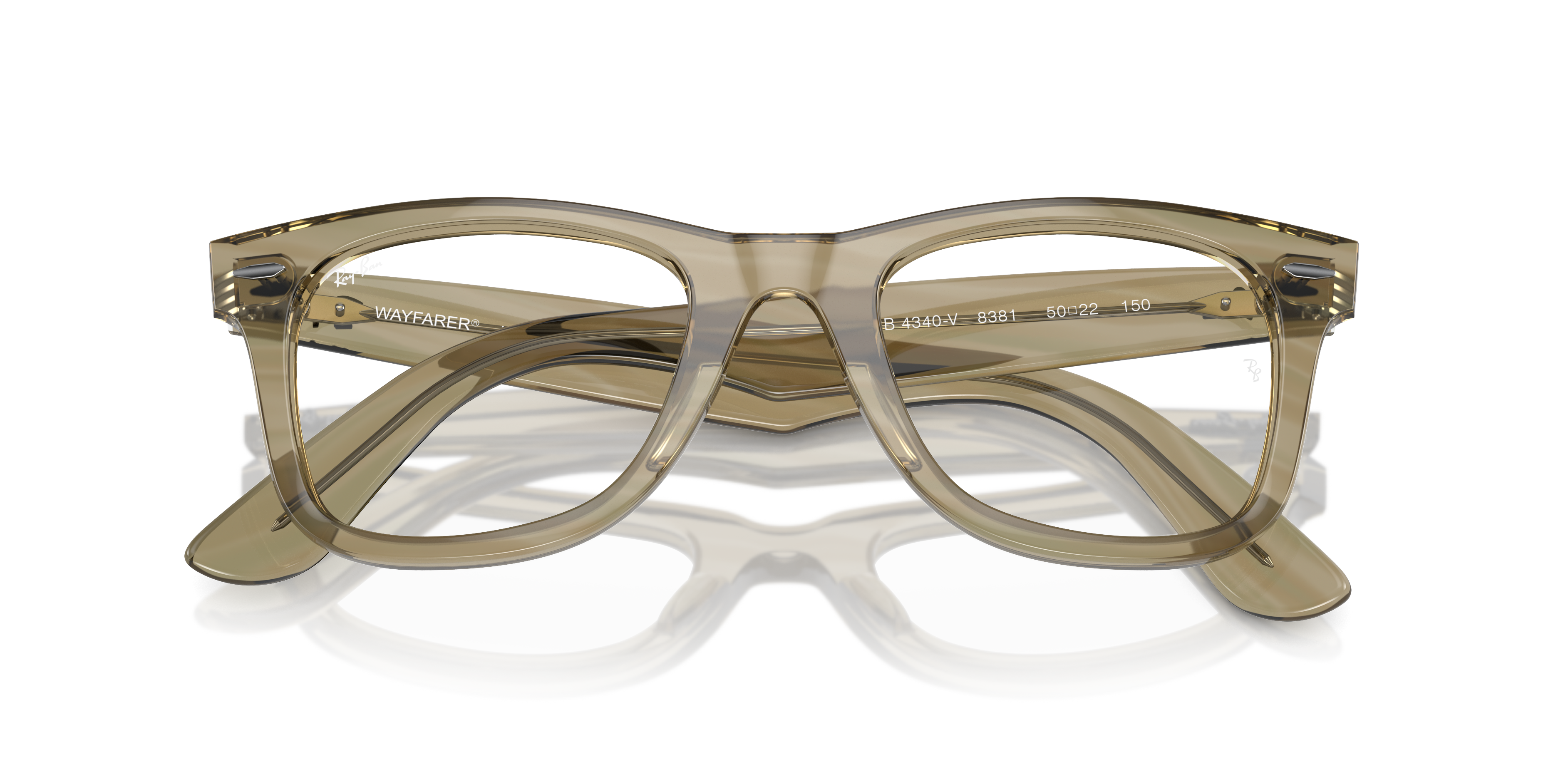 Ray-Ban RB4340V Wayfarer Ease Optics Change