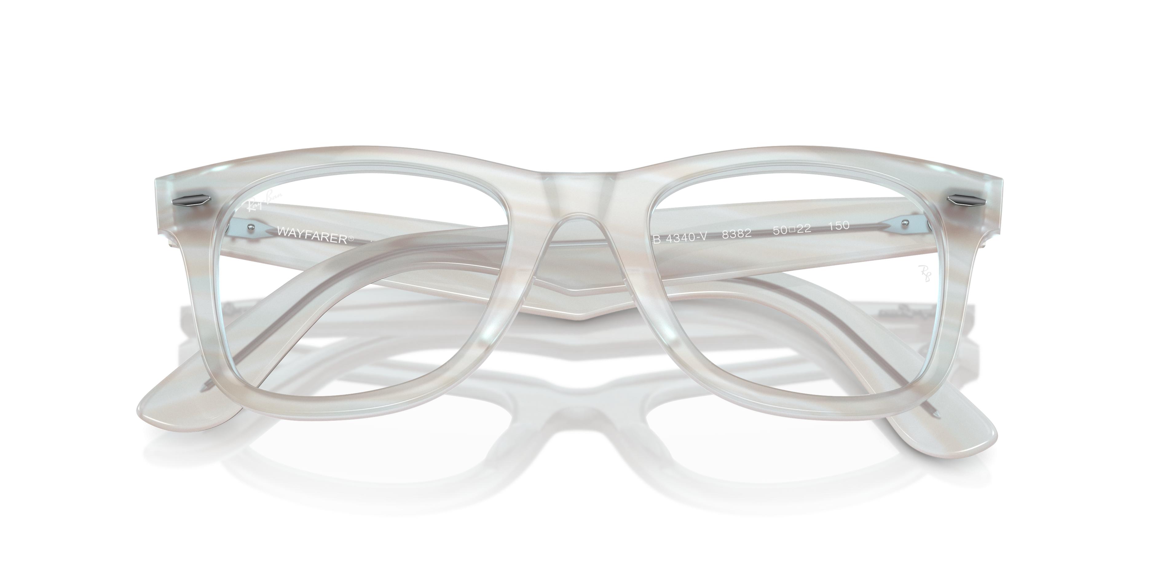 Ray-Ban RB4340V Wayfarer Ease Optics Change