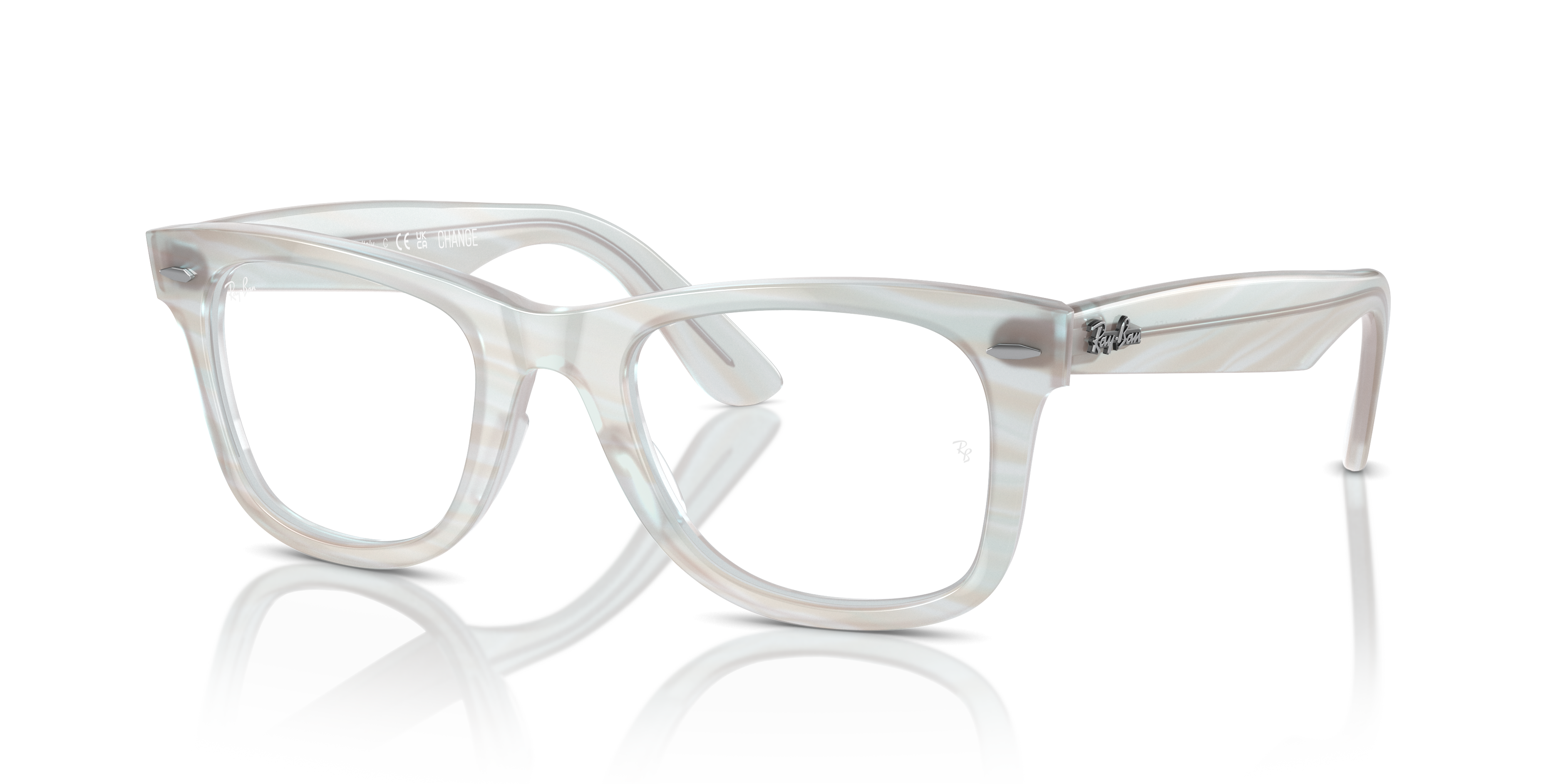 Ray-Ban RB4340V Wayfarer Ease Optics Change