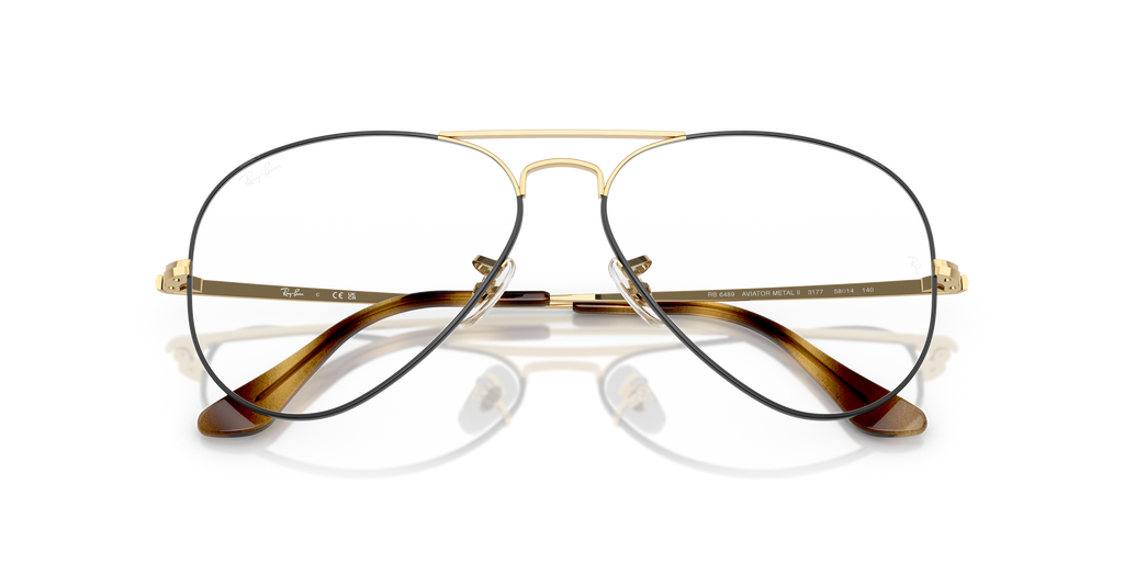 Ray-Ban RB6489 Aviator Optics