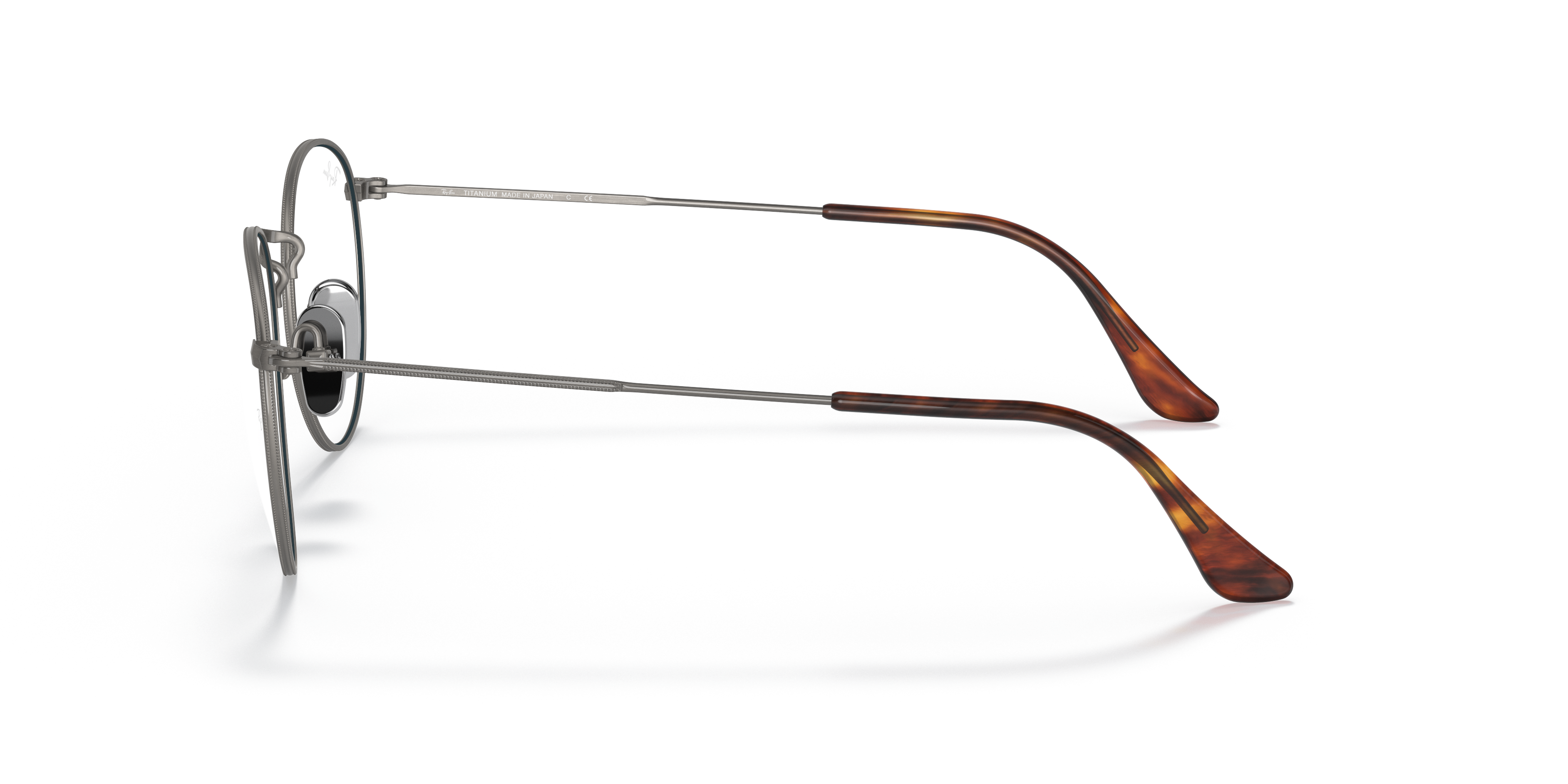 Ray-Ban RB8247V Round Titanium Optics