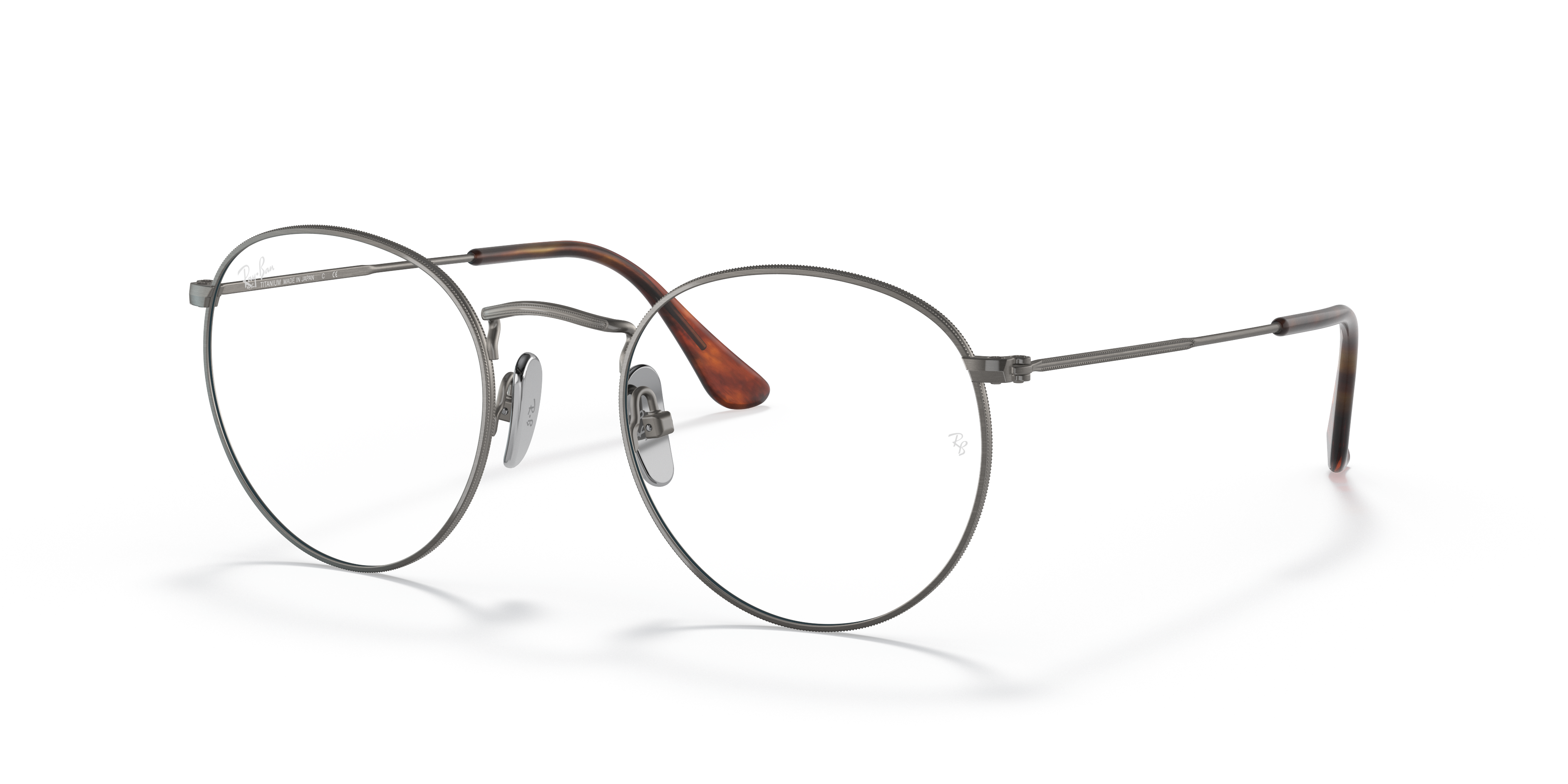 Ray-Ban RB8247V Round Titanium Optics