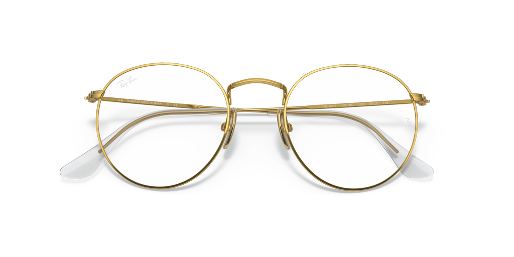 Ray-Ban RB8247V Round Titanium Optics