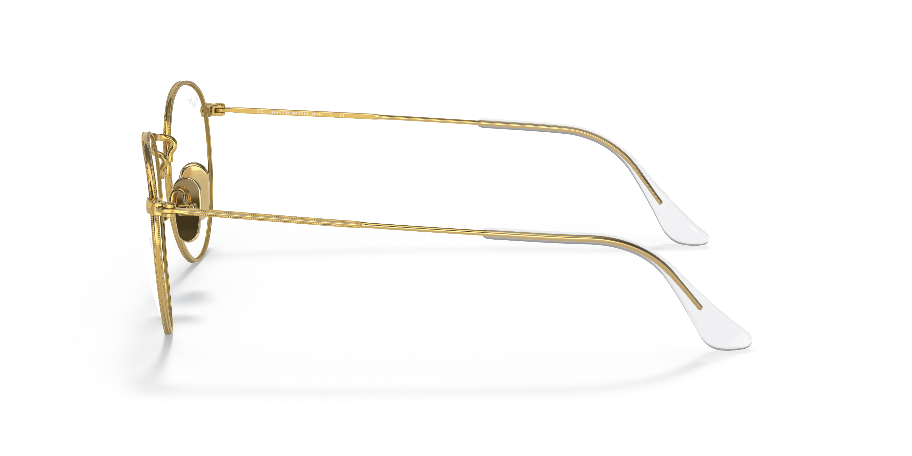 Ray-Ban RB8247V Round Titanium Optics