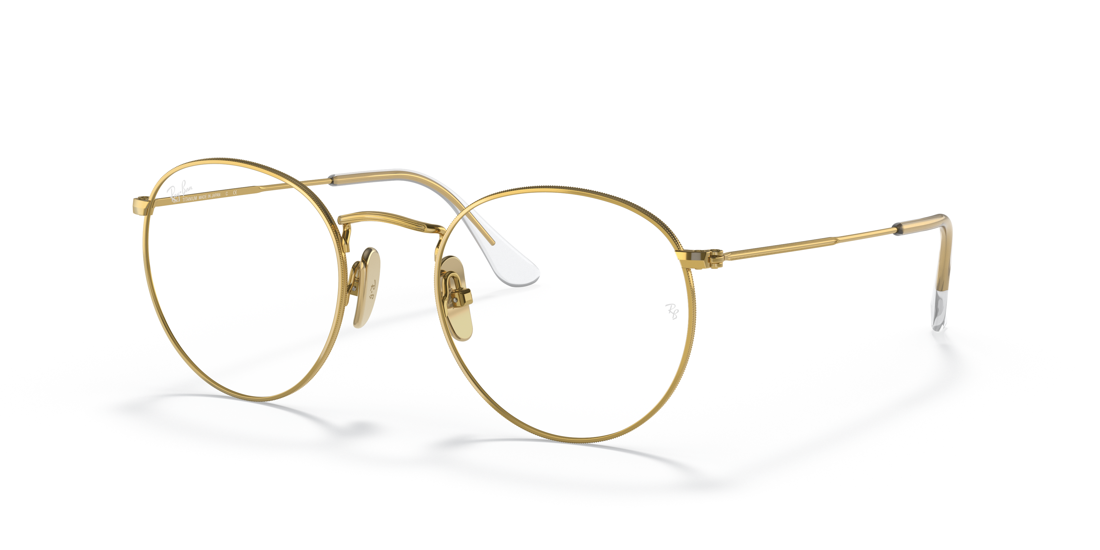 Ray-Ban RB8247V Round Titanium Optics